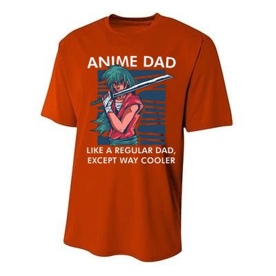 Anime DAD Cute Anime Guy Manga Art Lover Design Performance Sprint T-Shirt