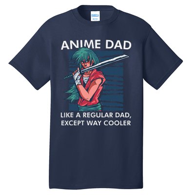 Anime DAD Cute Anime Guy Manga Art Lover Design Tall T-Shirt