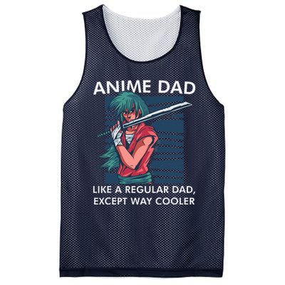 Anime DAD Cute Anime Guy Manga Art Lover Design Mesh Reversible Basketball Jersey Tank