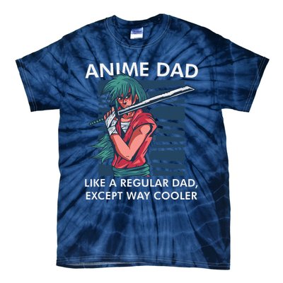 Anime DAD Cute Anime Guy Manga Art Lover Design Tie-Dye T-Shirt