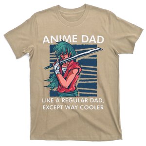 Anime DAD Cute Anime Guy Manga Art Lover Design T-Shirt