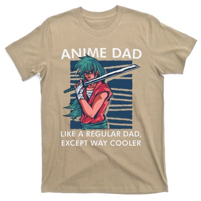 Anime DAD Cute Anime Guy Manga Art Lover Design T-Shirt