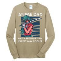 Anime DAD Cute Anime Guy Manga Art Lover Design Tall Long Sleeve T-Shirt