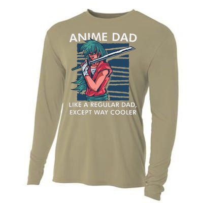 Anime DAD Cute Anime Guy Manga Art Lover Design Cooling Performance Long Sleeve Crew