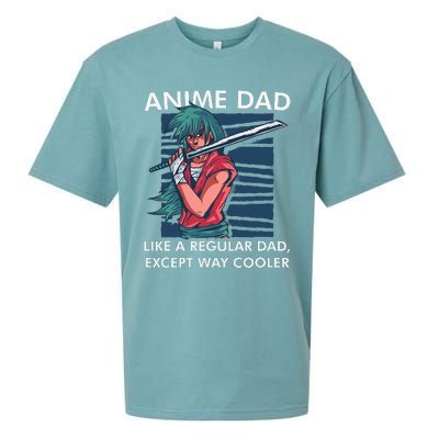 Anime DAD Cute Anime Guy Manga Art Lover Design Sueded Cloud Jersey T-Shirt