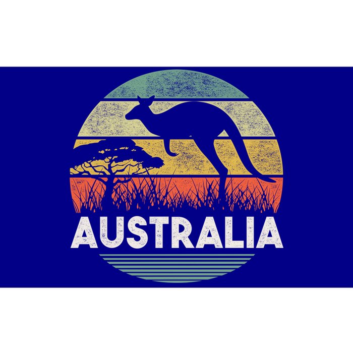 Australia Day Cool Gift Funny Australian Kangaroo Vintage Gift Bumper Sticker