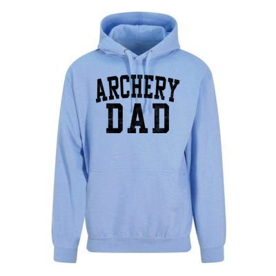 Archery Dad Classic Bold Font FatherS Day Daddy Unisex Surf Hoodie