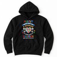 Autism Doesnt Come With A Manual Autism Grandma Vintage Hoodie