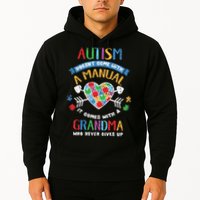 Autism Doesnt Come With A Manual Autism Grandma Vintage Hoodie