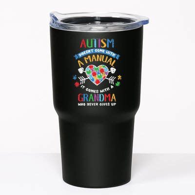 Autism Doesnt Come With A Manual Autism Grandma Vintage Tumbler
