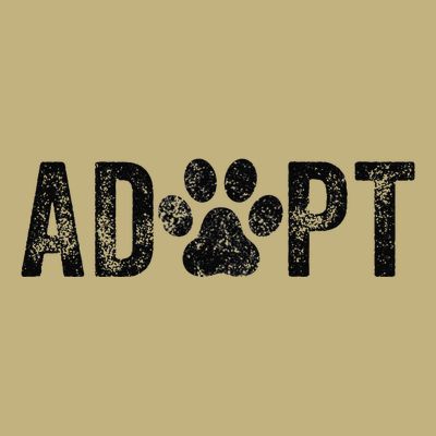 Adopt Dog Cat Pet Rescue Animal Adoption Funny Vintage Retro T-Shirt