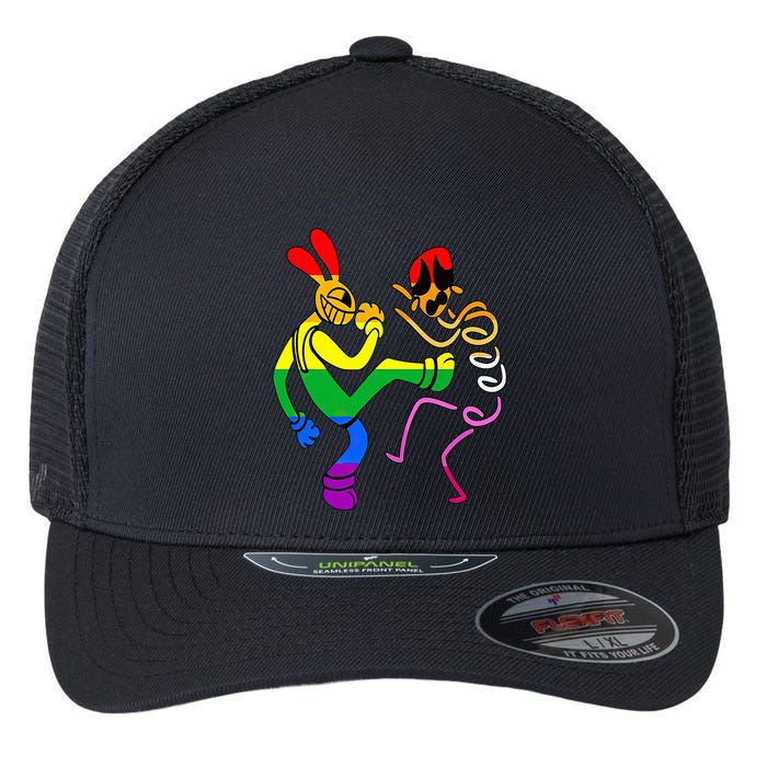 Amazing Digital Circus Gooseworx LGBT  Flexfit Unipanel Trucker Cap