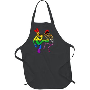 Amazing Digital Circus Gooseworx LGBT  Full-Length Apron With Pockets