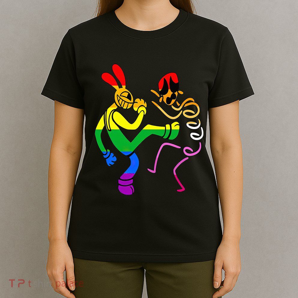 Amazing Digital Circus Gooseworx LGBT  T-Shirt
