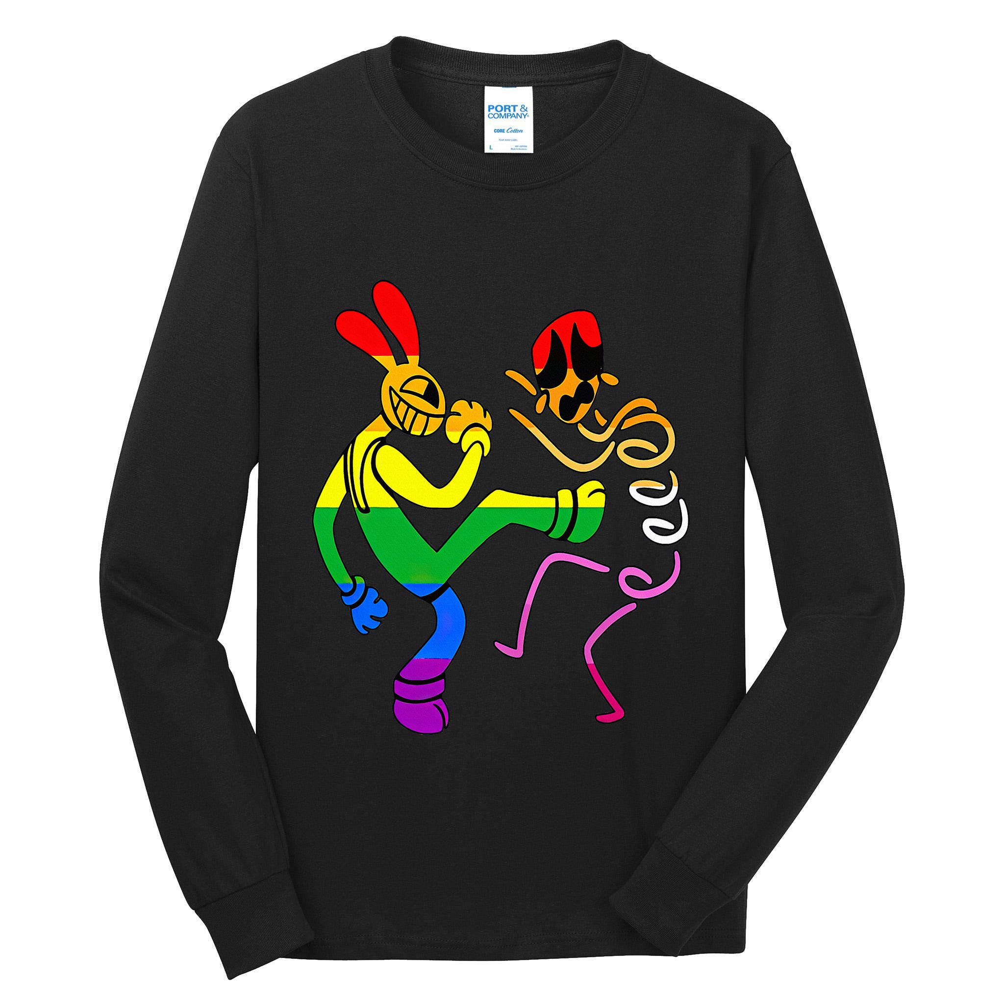 Amazing Digital Circus Gooseworx LGBT  Tall Long Sleeve T-Shirt