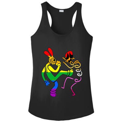 Amazing Digital Circus Gooseworx LGBT  Ladies PosiCharge Competitor Racerback Tank