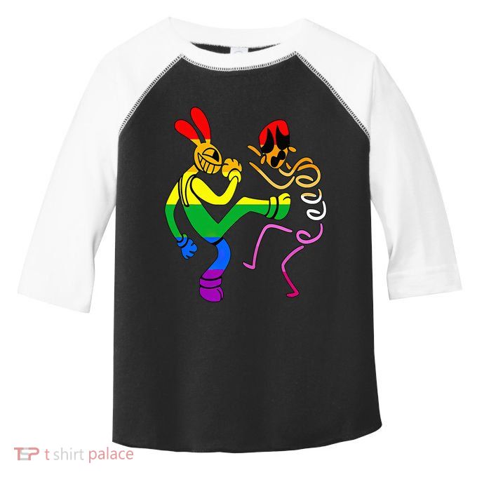 Amazing Digital Circus Gooseworx LGBT  Toddler Fine Jersey T-Shirt