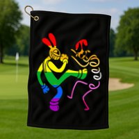 Amazing Digital Circus Gooseworx LGBT  Golf Towel