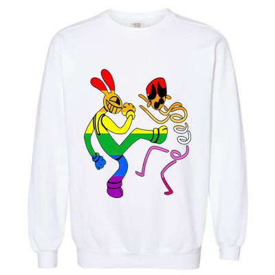Amazing Digital Circus Gooseworx LGBT  Garment-Dyed Sweatshirt