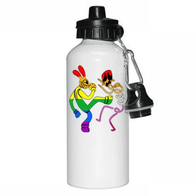 Amazing Digital Circus Gooseworx LGBT  Aluminum Water Bottle