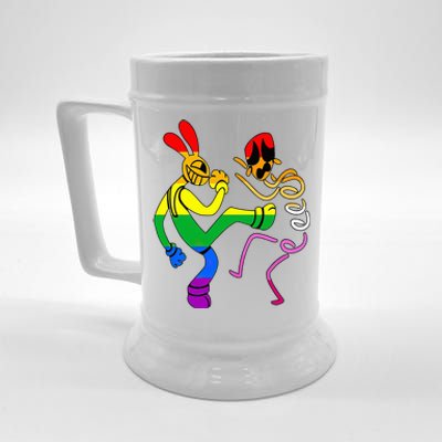 Amazing Digital Circus Gooseworx LGBT  Beer Stein