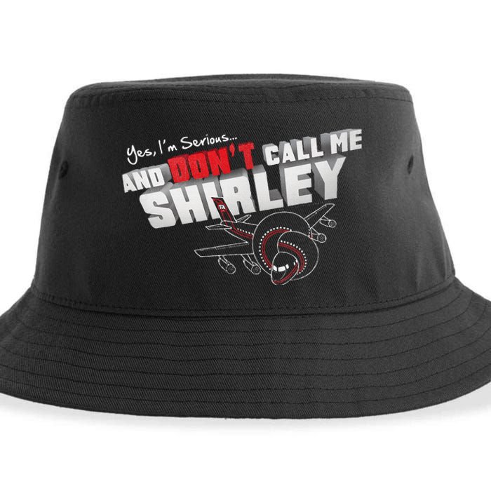 Airplane DonT Call Me Shirley Sustainable Bucket Hat