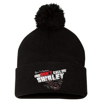 Airplane DonT Call Me Shirley Pom Pom 12in Knit Beanie
