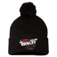 Airplane DonT Call Me Shirley Pom Pom 12in Knit Beanie