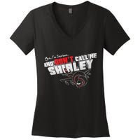 Airplane DonT Call Me Shirley Women's V-Neck T-Shirt