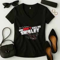 Airplane DonT Call Me Shirley Women's V-Neck T-Shirt