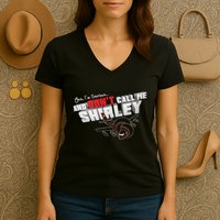 Airplane DonT Call Me Shirley Women's V-Neck T-Shirt