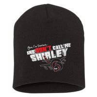 Airplane DonT Call Me Shirley Short Acrylic Beanie