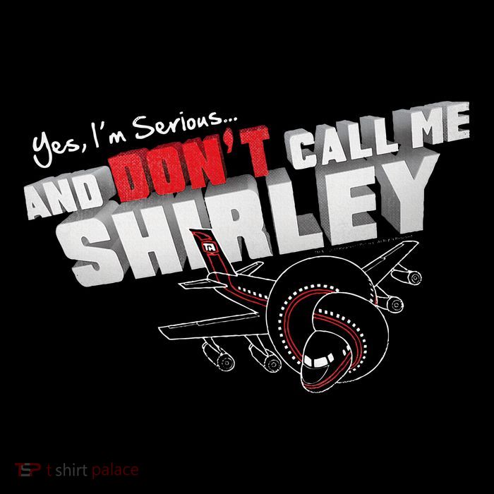 Airplane DonT Call Me Shirley Zip Tote Bag