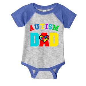 Autism Dad Cool Gift Dad Autism Awareness Meaningful Gift Infant Baby Jersey Bodysuit