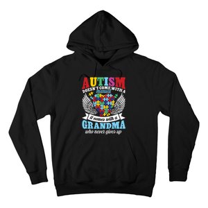 Autism Doesn’T Come With A Manual It Comes With A Grandma Hoodie