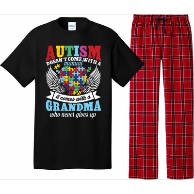 Autism Doesn’T Come With A Manual It Comes With A Grandma Pajama Set