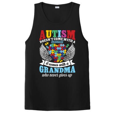 Autism Doesn’T Come With A Manual It Comes With A Grandma PosiCharge Competitor Tank