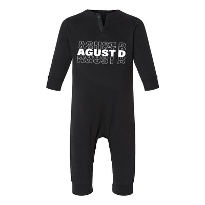 Agust D Concert Korean Group Infant Fleece One Piece