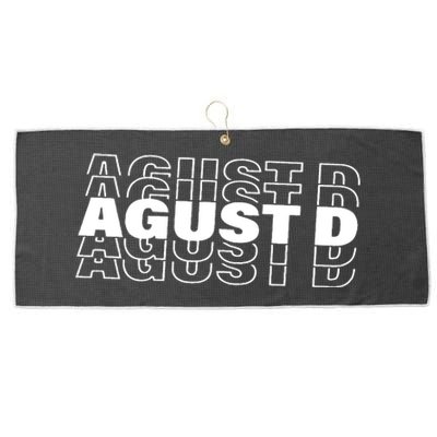 Agust D Concert Korean Group Large Microfiber Waffle Golf Towel