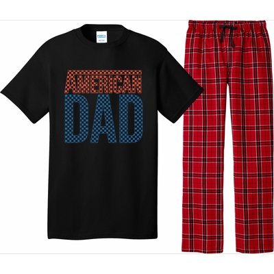 American Dad Checkered Pajama Set