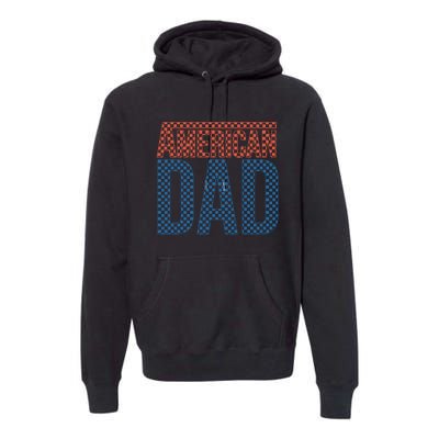 American Dad Checkered Premium Hoodie