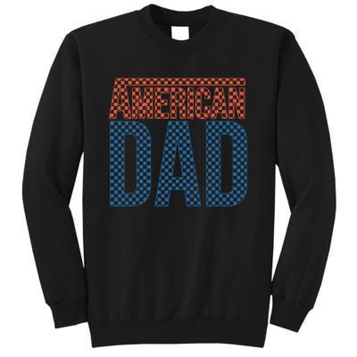 American Dad Checkered Tall Sweatshirt