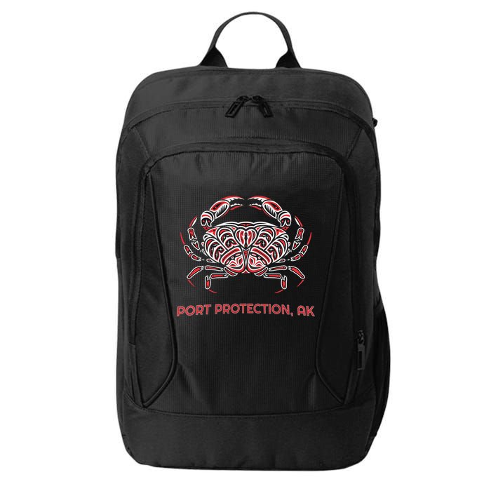Alaska Dungeness Crab Port Protection City Backpack