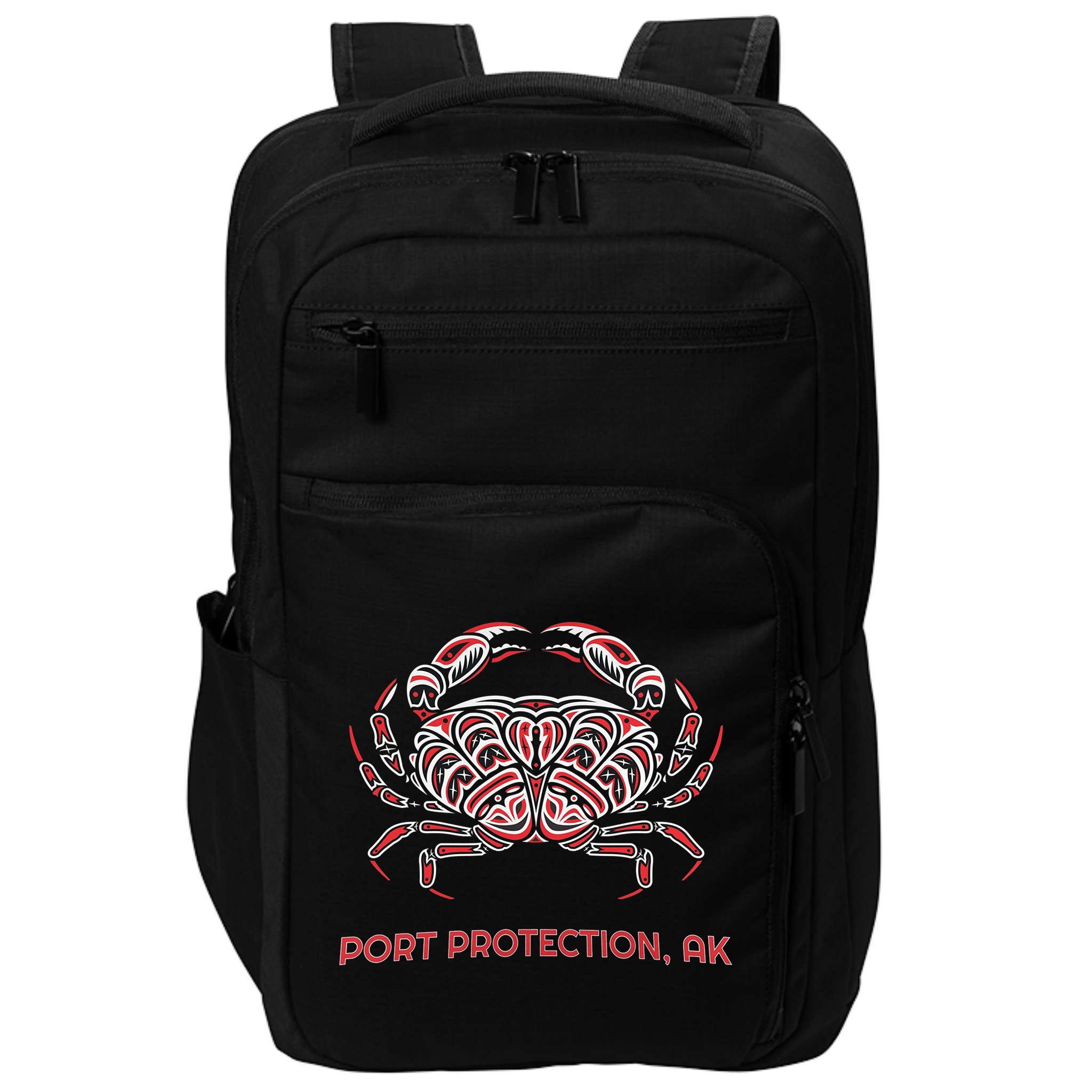 Alaska Dungeness Crab Port Protection Impact Tech Backpack