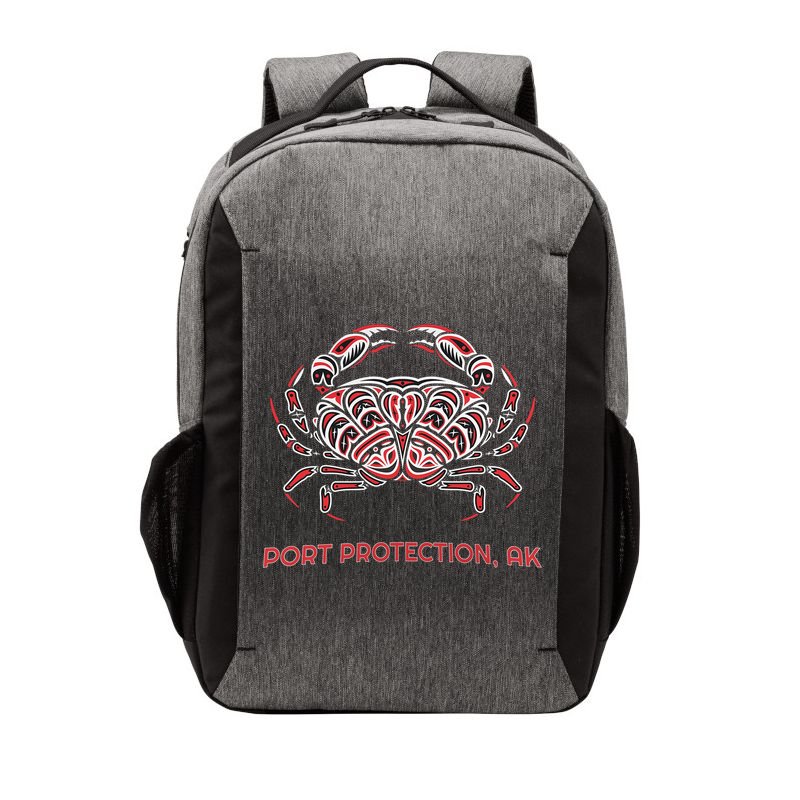 Alaska Dungeness Crab Port Protection Vector Backpack