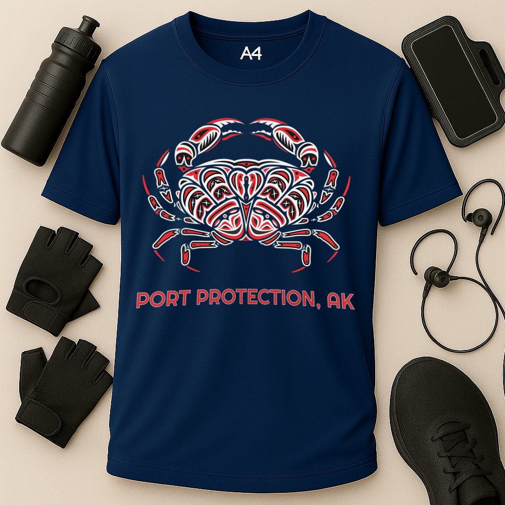 Alaska Dungeness Crab Port Protection Performance Shirt