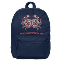 Alaska Dungeness Crab Port Protection 16 in Basic Backpack