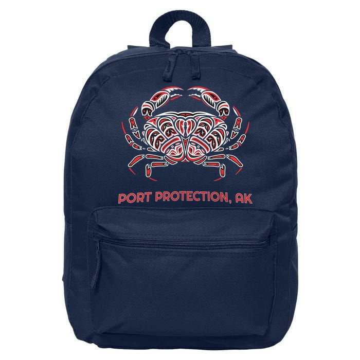 Alaska Dungeness Crab Port Protection 16 in Basic Backpack