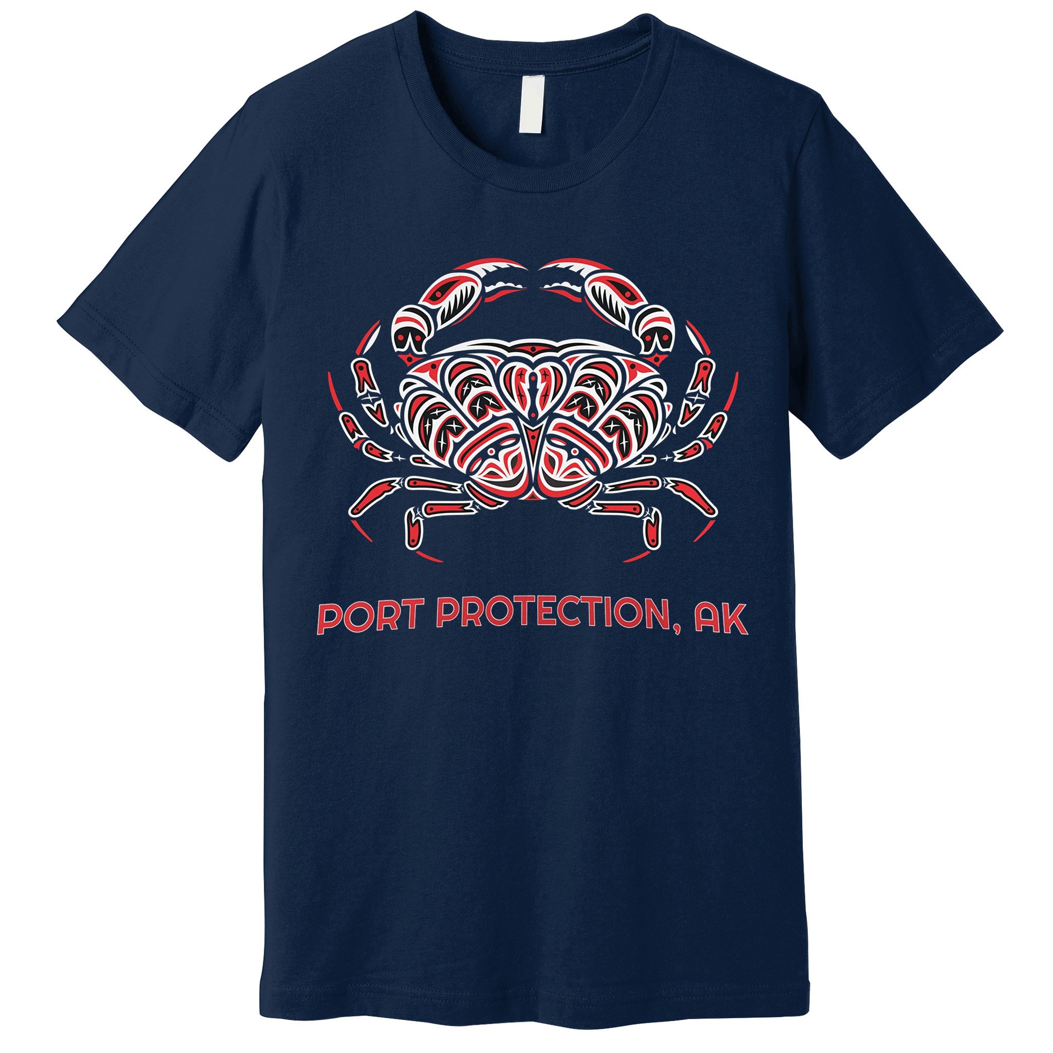 Alaska Dungeness Crab Port Protection Premium T-Shirt