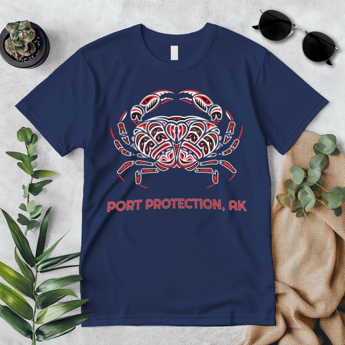 Alaska Dungeness Crab Port Protection Premium T-Shirt